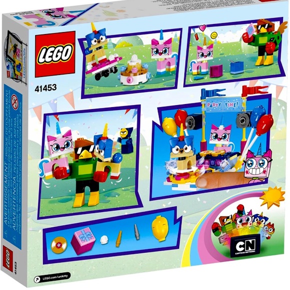 NWT **Retired Set** 2018 LEGO Unikitty Party Time 41453 Set (214 Pieces) - Picture 2 of 7